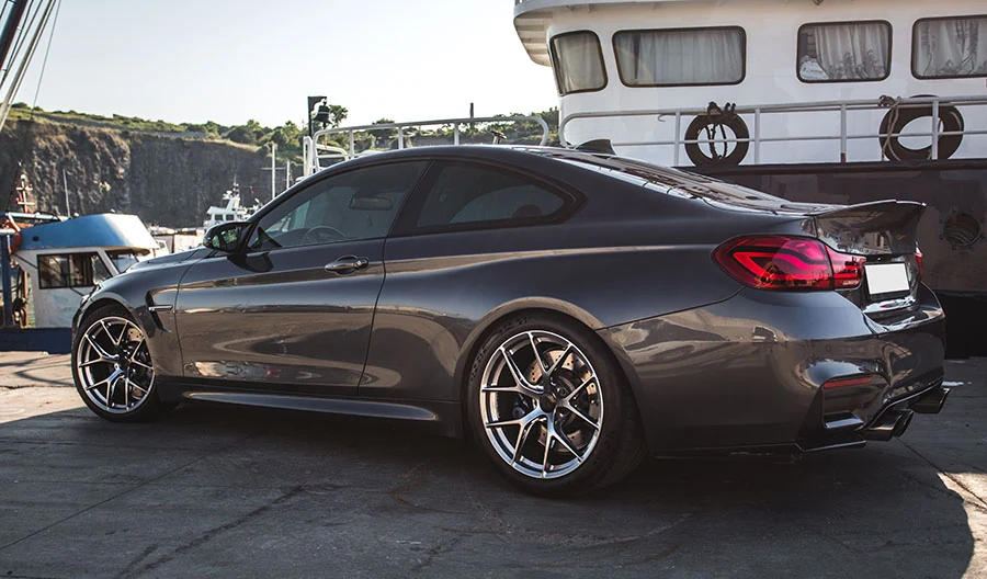 BMW Parked in the shade