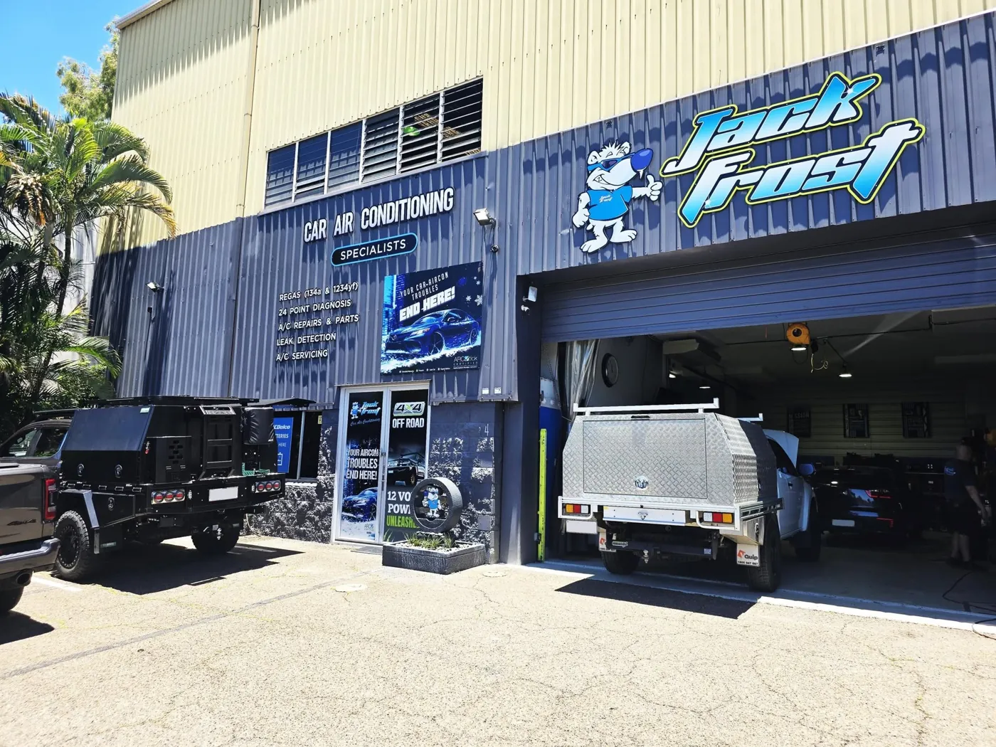 Jack Frost car air conditioning workshop at Mt Gravatt East