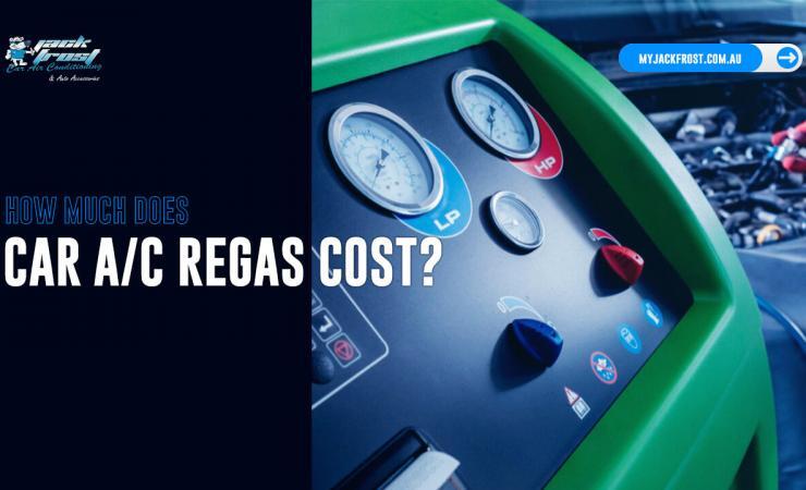 How much car ac regas cost