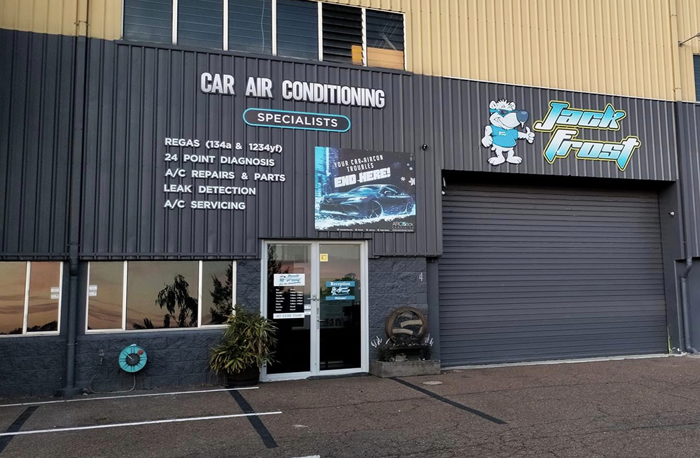 Jack Frost car Air Conditioning New Workshop Mt Gravatt